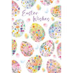 Picture of EASTER WISHES FLORAL EGGS CARD